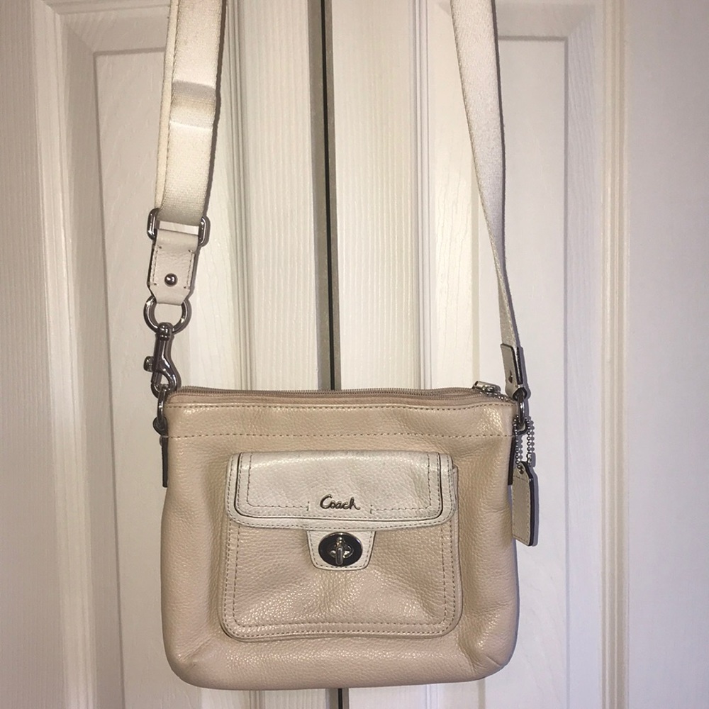 Coach leather purse